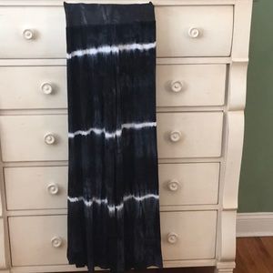 Tie-dyed Light Flowing pants